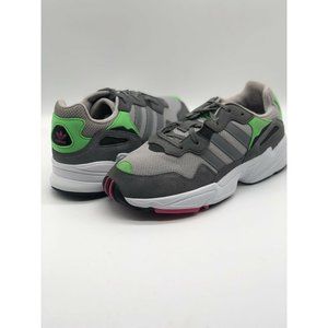 Adidas Yung-96 J Athletic Sneakers Suede Grey
